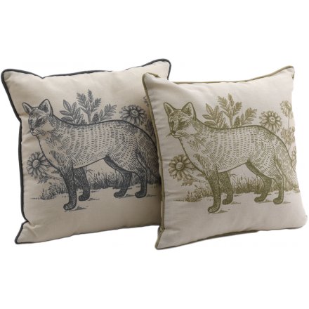 Forest Toile Cushion, 2a
