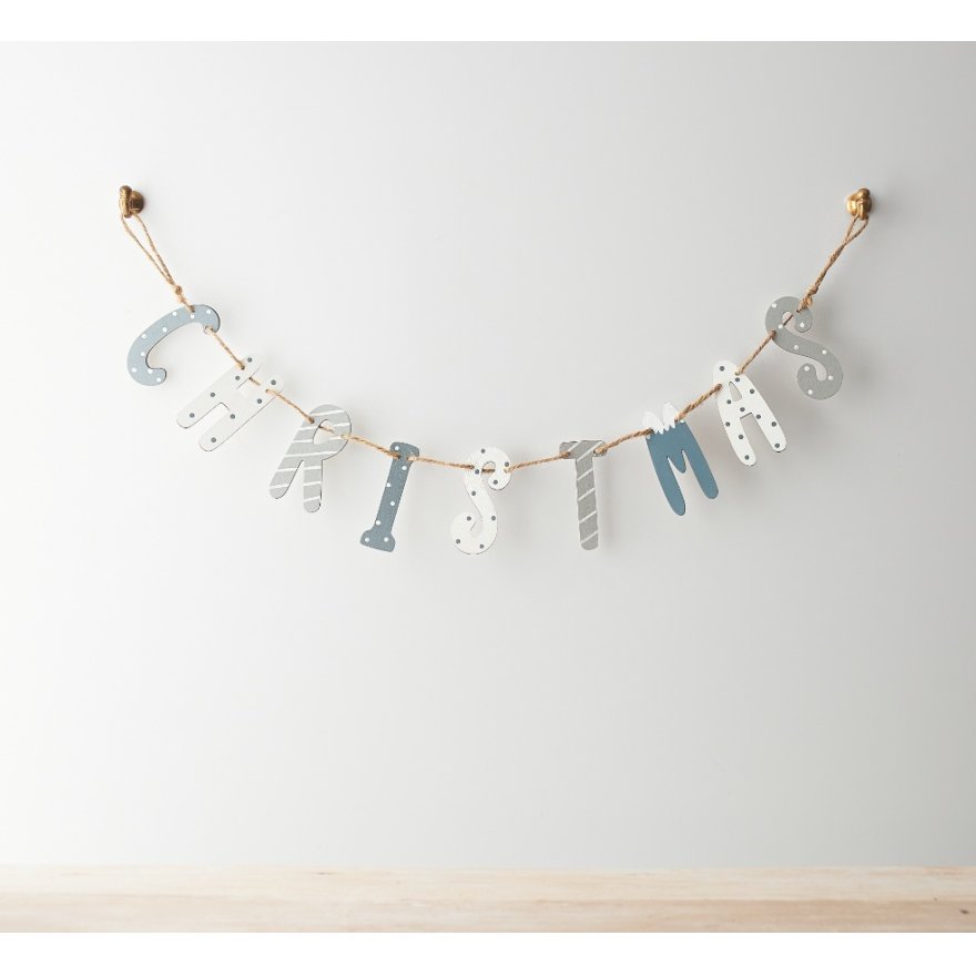 Christmas Garland, White