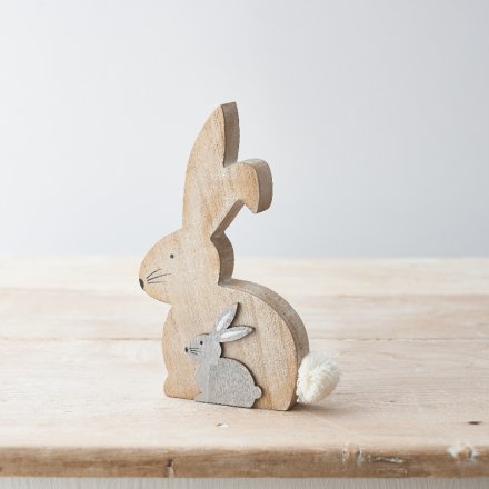  Rabbit Ornament, 17.5cm