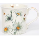 A beautiful mug decorated with a pretty daisy and bee design. Drawn by the talented Sarah Boddy. 