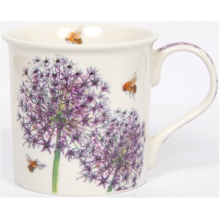 Bee and Allium Mug