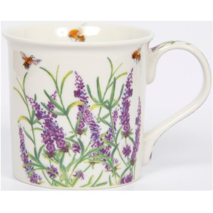 Bee and Lavender Mug