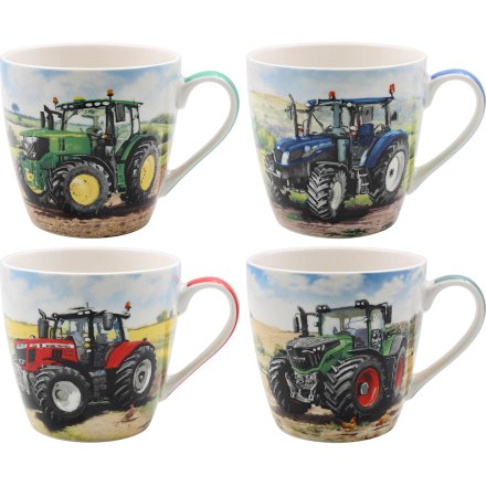 Tractor Design Mug, 4A