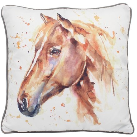 Country Life Horse Cushion