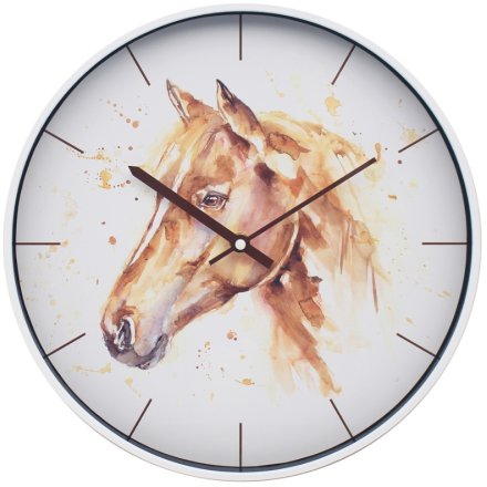 Country Life Horse Clock