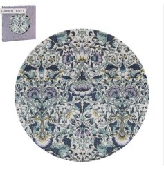 A practical trivet to protect your surface from heat. Decorated with the popular Lodden design by William Morris.