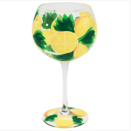 Lemon Gin Glass