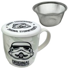 A fantastic Stormtrooper mug complete with infuser and lid.