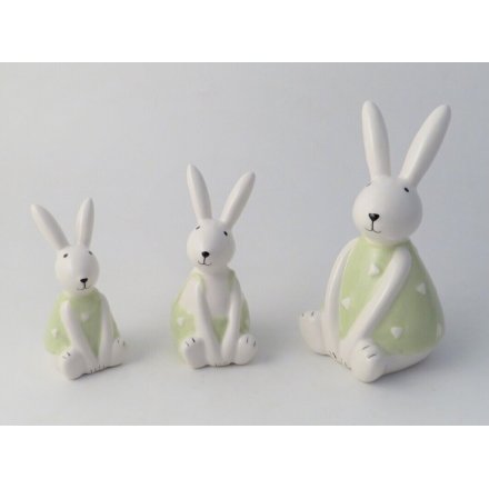 Sitting Bunny, 9cm