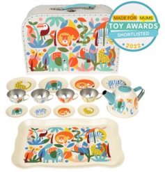 A 14 piece tea party set from the colourful and quirky Wild Wonders range. 