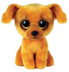 An adorable and super soft TY Beanie Toy. Zuzu the dog has gorgeous sparkling brown eyes and floppy ears. 