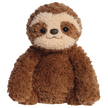 A gorgeous sloth soft toy with a plump huggable body and textured soft fabric. 