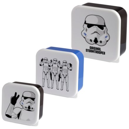 Stormtrooper Lunchboxes, Set of 3
