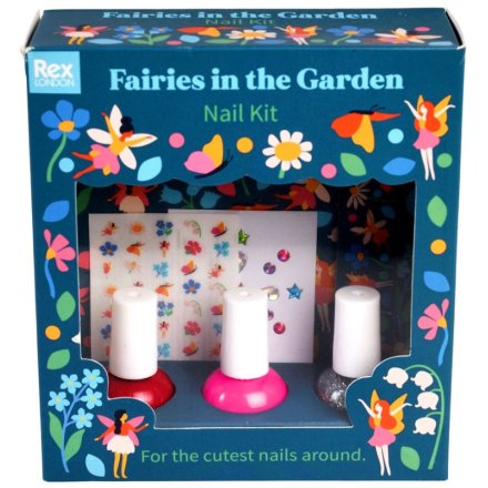 For the cutest nails around, use this children's nail kit from the popular Fairies in the Garden collection. 