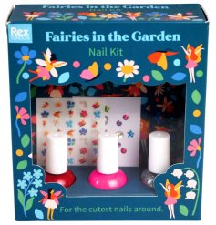 For the cutest nails around, use this children's nail kit from the popular Fairies in the Garden collection. 