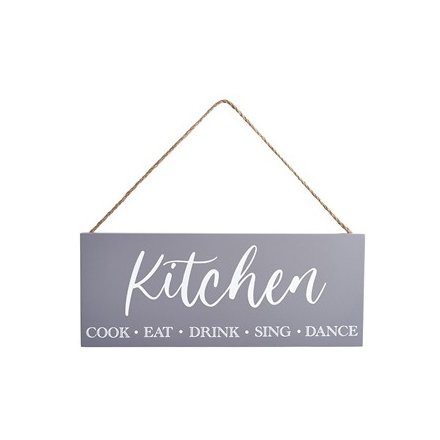 Kitchen - Cook, Eat, Drink Sign