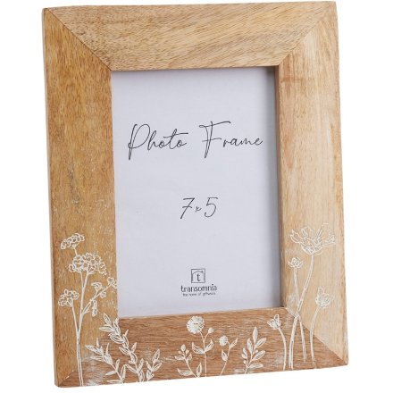 Meadow Flowers Wooden 7x5 Photo Frame