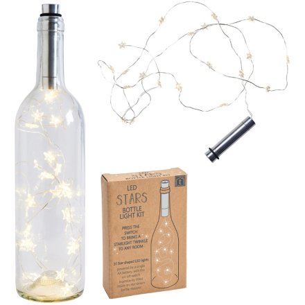 Led Stars Bottle Light Kit