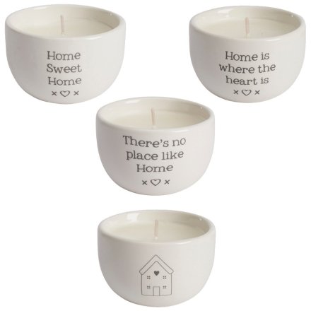 Evie Home Mini Message Candle, 3 Assorted