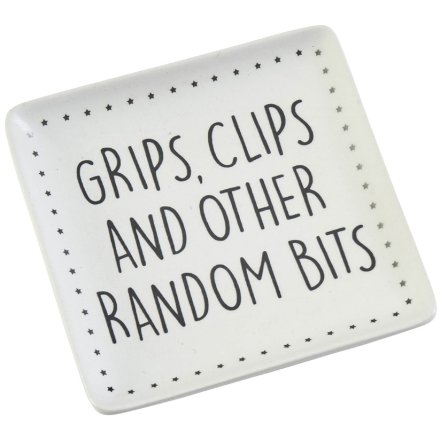 'grips, Clips And Other ...' Trinket Dish