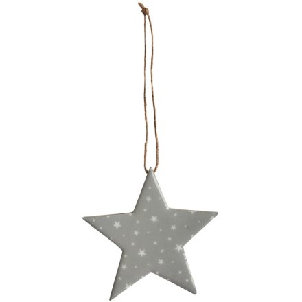 Star Decoration, Grey
