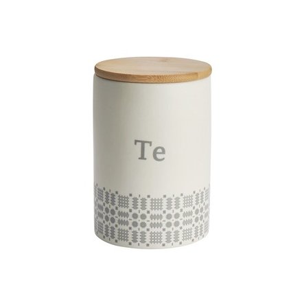 Welsh Te Storage Jar, White