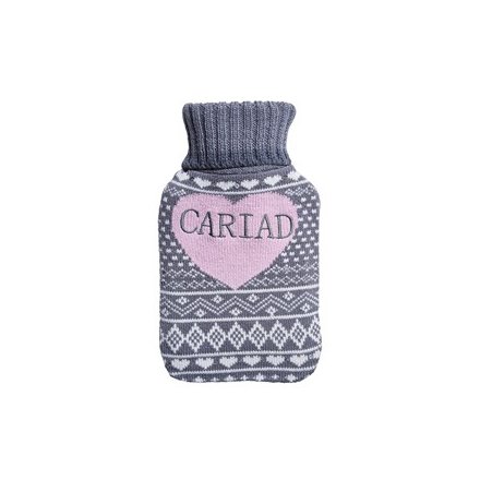 Welsh "Cariad" Hot Water Bottle