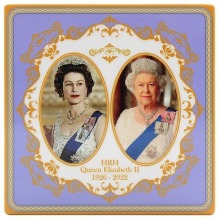 HM Queen Elizabeth II Ceramic Coaster