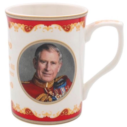 HM King Charles III Mug, 11cm