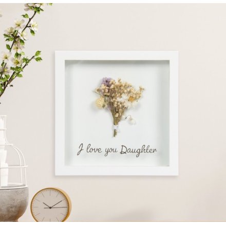 'Daughter" Flower Plaque