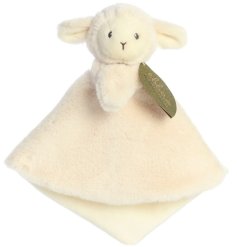 An adorably soft comforter with a cute lamb design and super soft material. 