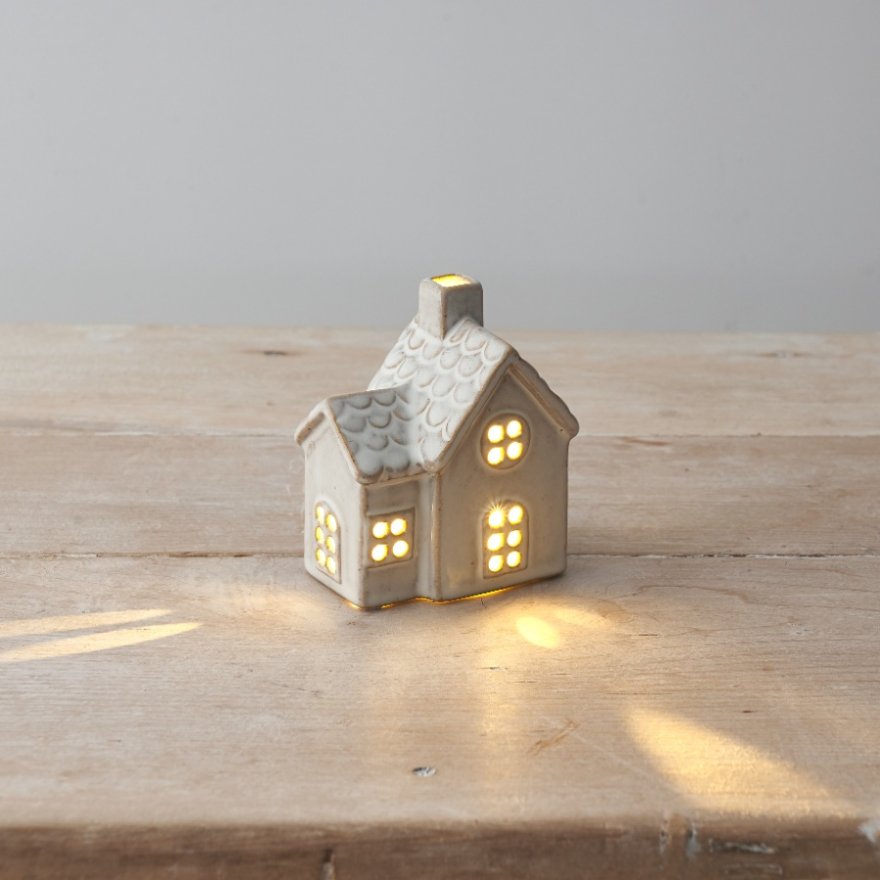 Natural Light Up Cottage House, 10cm