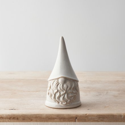 15cm Natural Ceramic Gonk