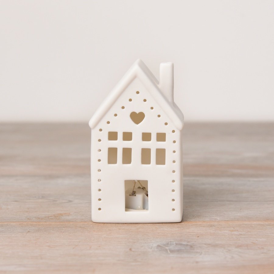 Light Up Heart House, 11cm