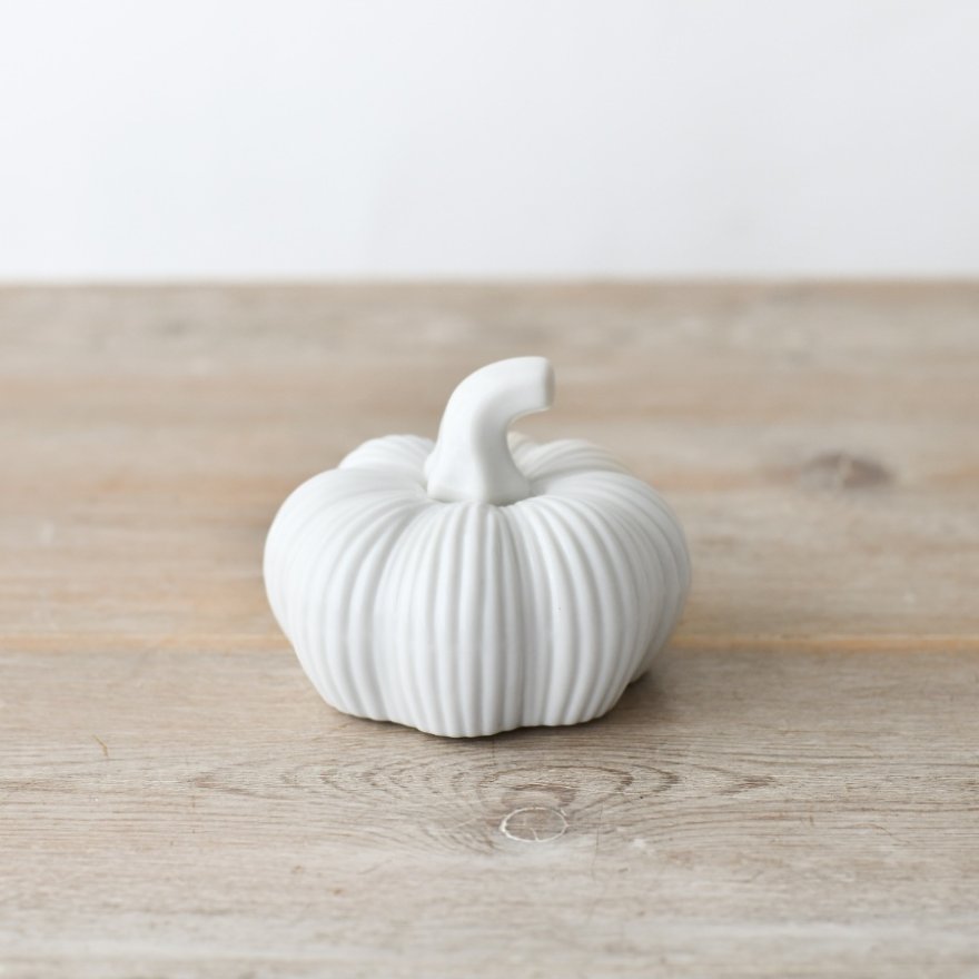  Ribbed Pumpkin, 8cm