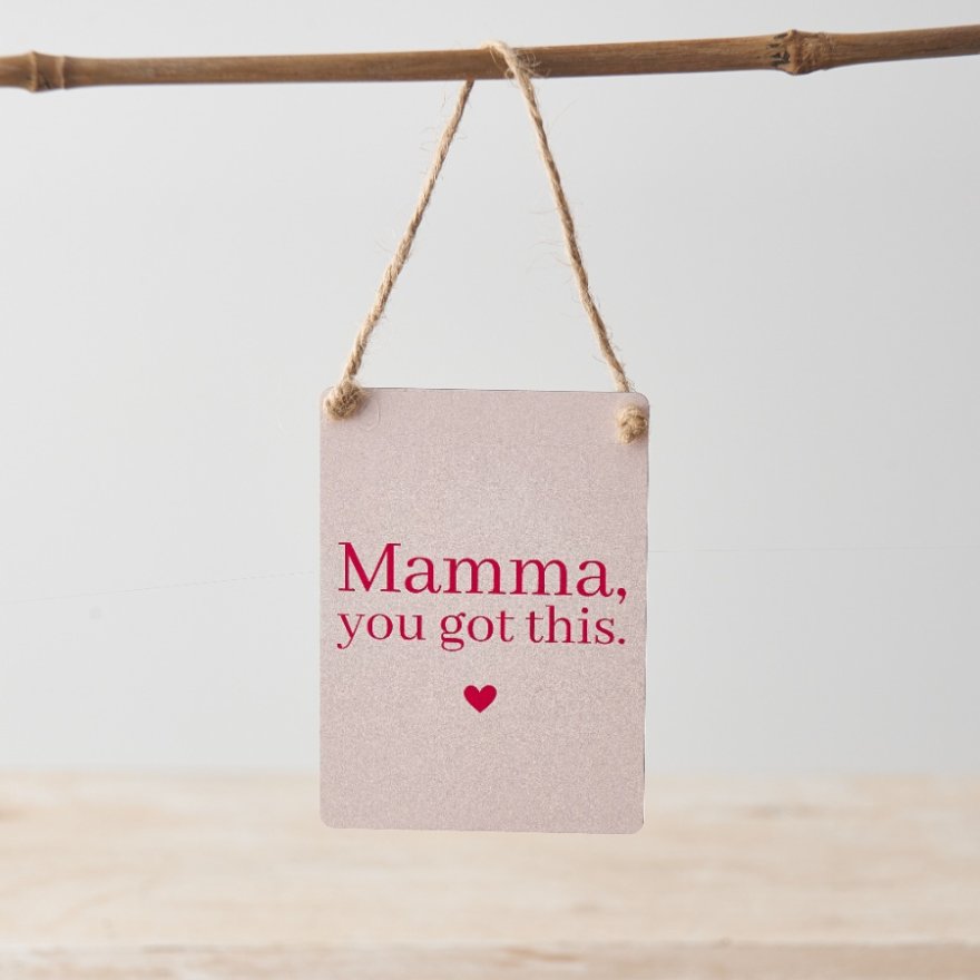 MAMMA YOU GOT THIS MINI METAL SIGN