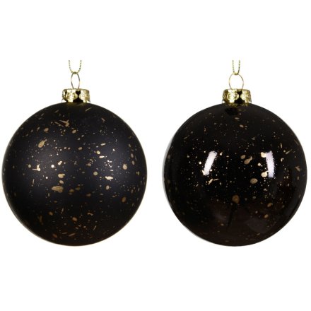 Gold Speckle Bauble, 2a