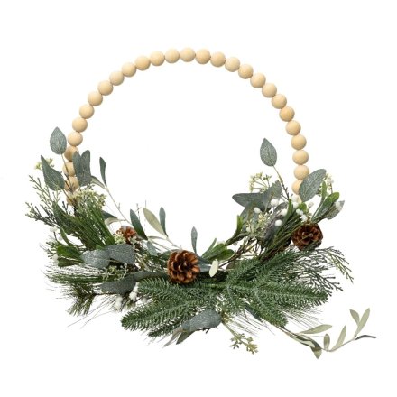 Eucalyptus Half Wreath, 40cm