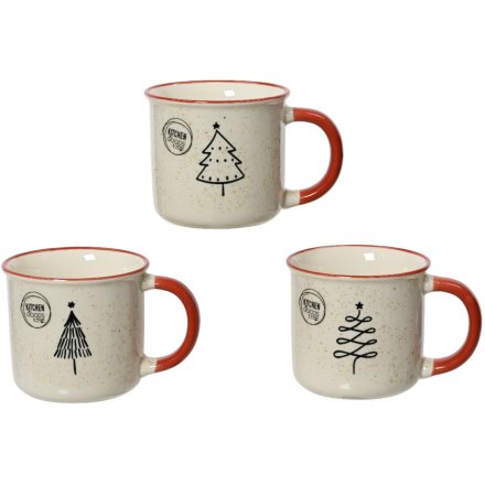 Traditional Christmas Mugs