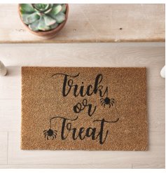 Trick or Treat! A stylish and fun welcome to the home this season. 