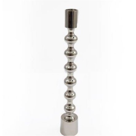 30cm, Laurie Silver Candle Stick