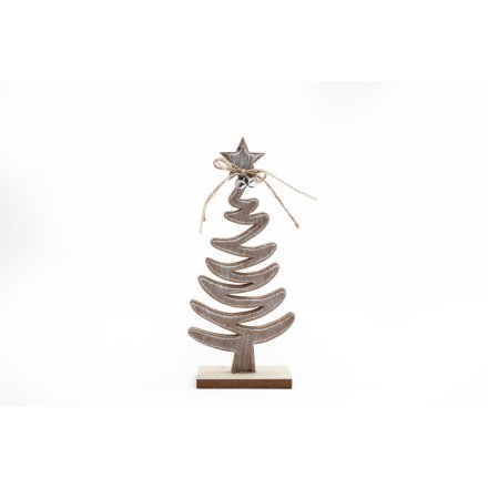 23cm Wooden Christmas Tree