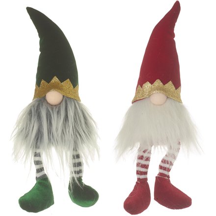 2 Asst Green And Red Gonks 32cm