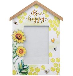 Decorative photo frame from the Bee Happy range.