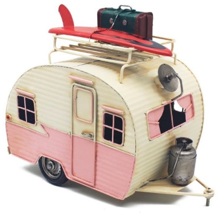 Pink Vintage Caravan