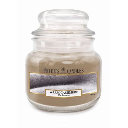 Warm Cashmere Scented Jar Candle