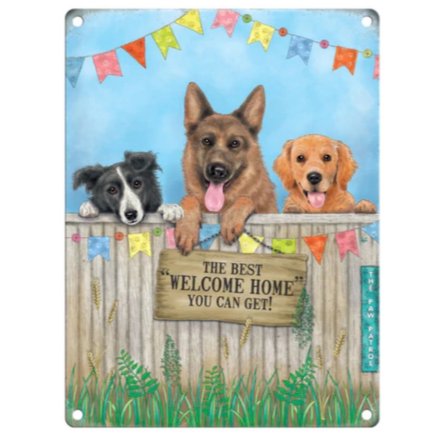'The Best Welcome Home' Sign, 20cm