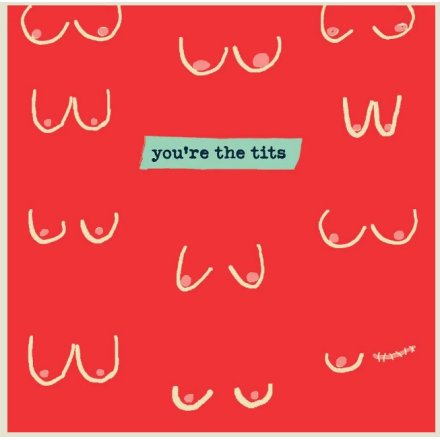 'You're The Tits" Greeting Card