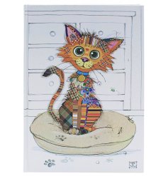 Illustrated by Bug Art with Kimba Kitten this notebook makes a lovely gift.