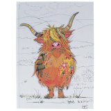 Illustrated by Bug Art with Highland Hamish this notebook makes a lovely gift.